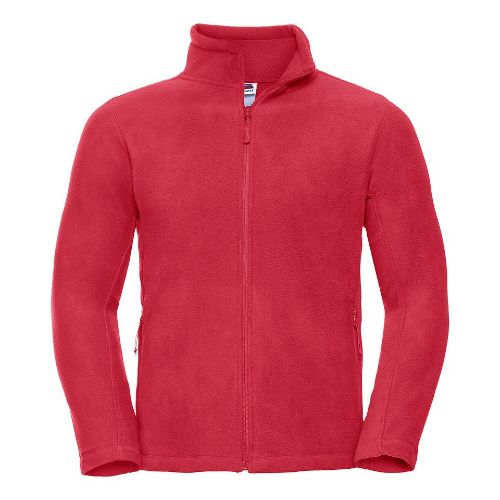 Russell Europe Full-Zip Outdoor Fleece Classic Red